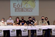 Rolda Prensa Manifestación 5 de xuño “Eólica, Así Non”