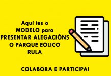 Modelo alegacións P.E. Rula