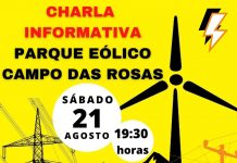 Reunión informativa en Quireza sobre o proxecto eólico Campo das Rosas