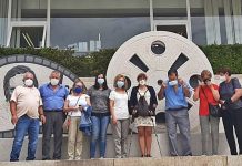 Encontro positivo dun grupo de veciños de Meavía coa súa alcaldesa