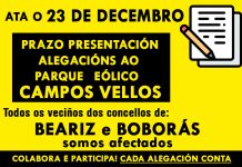 En prazo de alegacións P.E. CAMPOS VELLOS