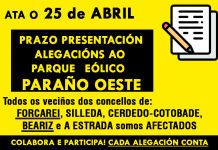 Modelo alegacións P.E. PARAÑO OESTE