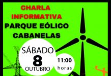 Reunión informativa en Tomonde sobre o proxecto eólico Cabanelas